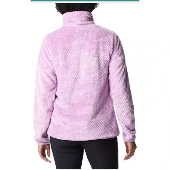 Columbia Fire Side II Sherpa Fleece Lavender Jacket - Picture 2 of 9